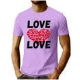 thumbnail image 2 of Tops para hombre, blusas y camisas de cuello redondo y manga corta para hombre, camisetas deportivas informales con estampados a la moda para hombre, blusas de cuello redondo y manga corta, blusas de, 2 of 5