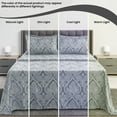 thumbnail image 5 of Lux Decor Collection 4 Piece Twin XL Bed Sheets Set - Luxury Soft Microfiber Bed Sheets Set Deep Pocket - Twin XL, Grey, 5 of 9