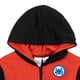 thumbnail image 5 of Sudadera con capucha Marvel Spider-Man de forro polar con media cremallera para niños de 7 a 8 años, 5 of 6