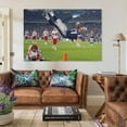 thumbnail image 3 of Rob Gronkowski Canvas Poster Picture Print Canvas Poster Wall Paint Art Posters Decor Modern Home Artworks Gift 16x24inch(40x60cm), 3 of 6