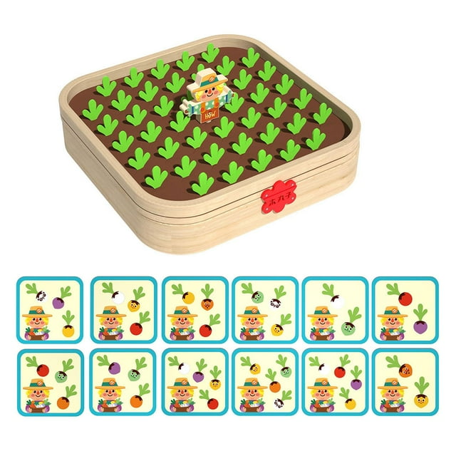 HILABEE Montessori Toy Board Game Creative Gift Interactive Game Fine Motor Skills Hands