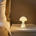 thumbnail image 4 of Steadline Soothing Mushroom Shaped LED Night Light with Soft Glow for Bedroom Decor Dormitory Ambient Lighting Healing Atmosphere Creation Gift Box, 4 of 5