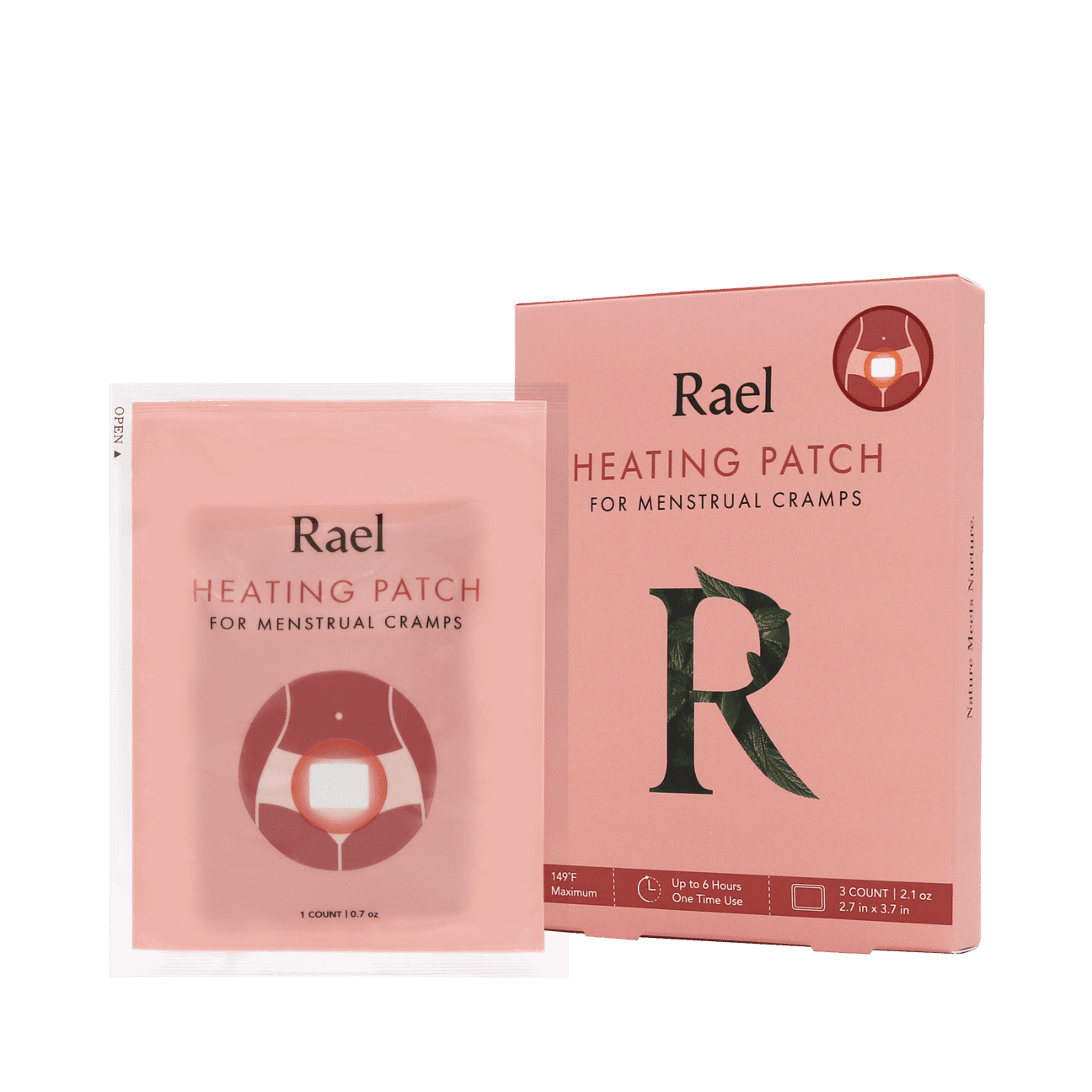 Rael Heating Patch for Menstrual Cramps