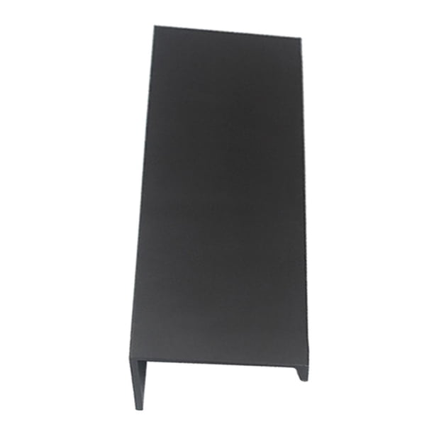 es de armario es de cajón de cocina de aluminio de armario, de armario, 80 mm de longitud, centro de orificio 120 mm Macarena manija oculta moderna del gabinete