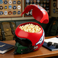 thumbnail image 3 of 2-Pack Pot Maverick Helmet Popcorn Bucket, Reusable Plastic Popcorn Bowl, Forty Year Milestone Sculpted Snack Tin, Retro Pilot Helmet Style for Home Film Nights and Holiday Parties, 3 of 9