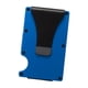 thumbnail image 5 of Titular de la tarjeta de crédito para hombres minimalista compacto reutilizable bolsillo frontal tarjetero bloqueo cartera para regalos de viaje Azul, 5 of 8