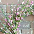 thumbnail image 4 of 22" Two-Tone Pink Buttercup Wreath, 4 of 4