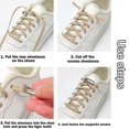 thumbnail image 4 of Elastic Magnetic Lace-free Shoelace Buckle Lazy Free Shoelaces Lock, 4 of 5