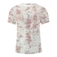 thumbnail image 3 of Tie Dye T Shirts for Men 2026 Summer Casual Short Sleeve Crewneck Camo Print Tee Shirt Streetwear, 3 of 5