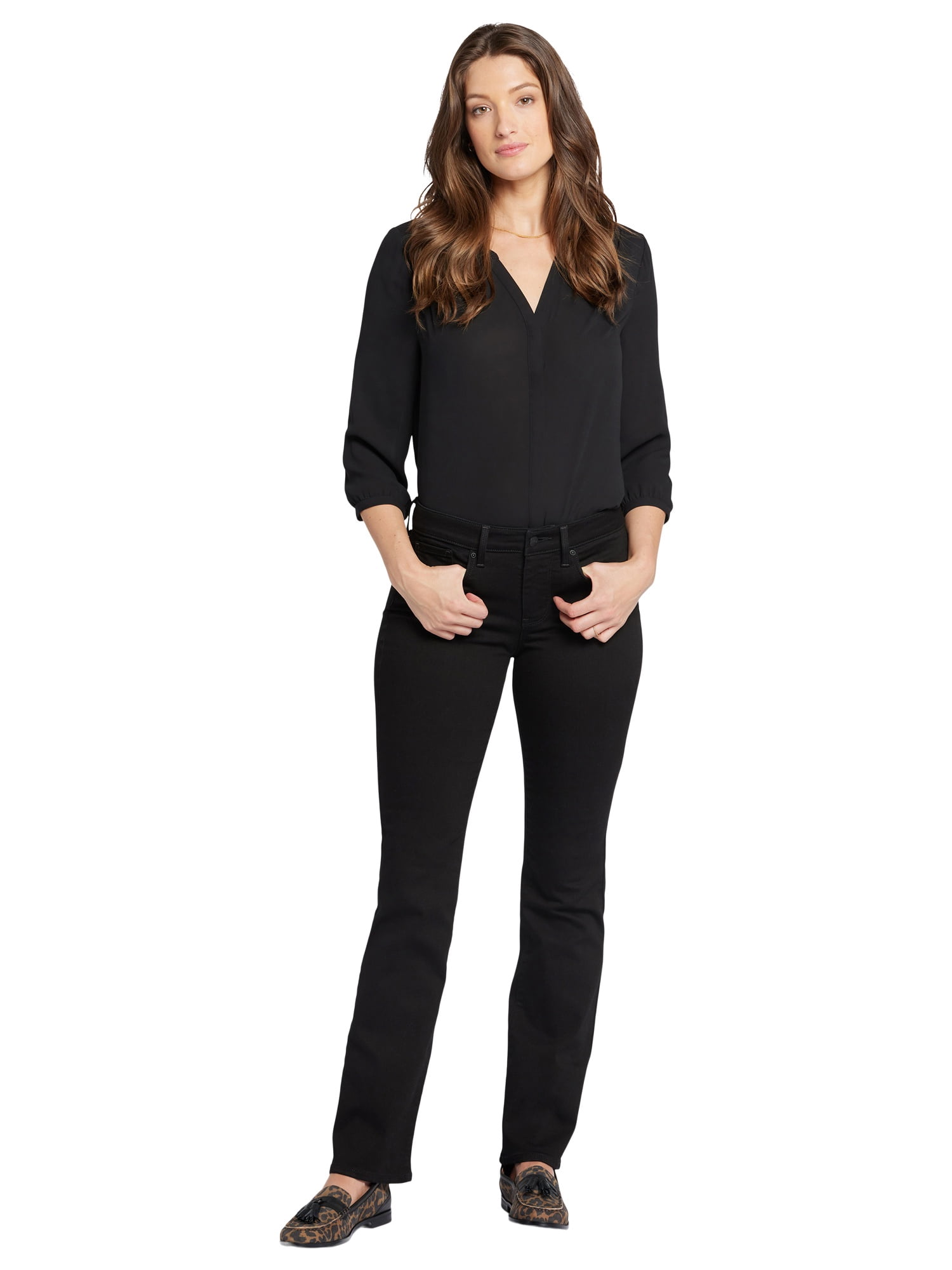 NYDJ Women’s, Women’s Petite, and Women’s Plus Barbara Bootcut Jean, Sizes 2-24, featuring Lift Tuck® Technology