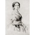 thumbnail image 2 of Queen Victoria 1819-1901 In 1855 From A Portrait By F Winterhalter From The Book VRI Her Life And Empire By The 12 x 18, 2 of 2