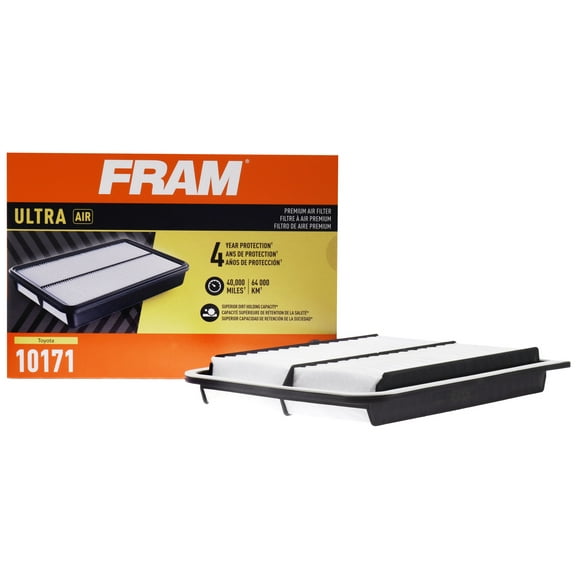 FRAM Ultra Air XGA10171, Premium Engine Air Filter, Replacement Filter for Select Toyota Vehicles Fits select: 2007-2017 TOYOTA CAMRY, 2009-2015 TOYOTA VENZA