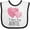 White and Black, variant on Inktastic I Love My Auntie Two Hugging Hearts Boys or Girls Baby Bib