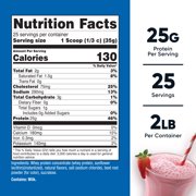 مركز بروتين مصل اللبن Nutricost (حليب الفراولة) 2LBS - خال من الغلوتين وغير الكائنات المعدلة وراثيًا