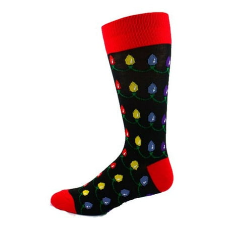men 39 s christmas lights socks walmart com walmart christmas ties