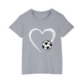 thumbnail image 1 of Zpanxa Chemises Filles T-Shirt à Imprimé d'Halloween Col Rond Manches Courtes Haut Mode en Coton 3 Ans, 1 of 4