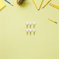 thumbnail image 1 of WRITWAA 50Pcs Creative Push Pin Transparent Plastic Metal Modern Design General Users, 1 of 8