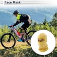 thumbnail image 2 of Máscara Facial Todo Incluido de Bargains Únicos Poliéster Sin Red Mantener Caliente Amarillo 1 Pcs, 2 of 6