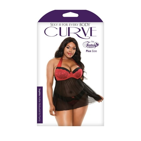 

Sophia Halter Babydoll & Panty - 1x2x