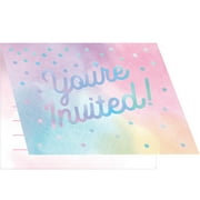 Iridescent Party Invitations, 24 Count