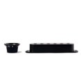 thumbnail image 4 of 6Pcs Guitar Pickup Cover Volume Tone Knobs Switch Tip Parts Set,Black, 4 of 5