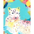 thumbnail image 2 of Vess, June Erica 26x32 Gold Ornate Wood Framed with Double Matting Museum Art Print Titled - Safari Party IV, 2 of 4