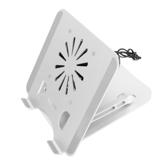 Soporte para el Refrigerador de laptop, Soporte de Ventilador de la computadora portátil Fuerte Disipación de Calor de aluminio Portátil para Dispositivos de Juego