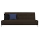thumbnail image 2 of Sofa Cama Reclinable El Bazar Store Karla Chocolate Lino Futon 3 posiciones Abotonado Sala, 2 of 6