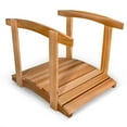 thumbnail image 1 of All Things Cedar FB36-R Pont Naturel de 3 Pieds avec Rails Latéraux, Cèdre Rouge, 1 of 3