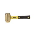 thumbnail image 2 of ABC Hammers, Inc. ABC4BFS 4 lb. Brass Hammer with 8 inch  Fiberglass Handle, 2 of 3
