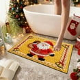 thumbnail image 6 of Virelaxpo Festive Christmas Bathroom Mat,Soft Knitted Floor Rug with Non-Slip Backing for Home Decoration and Entryway, 6 of 6