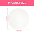 thumbnail image 2 of Melantax 30pcs Transparent DIY Painting CD Round Disc Blank CD Painting Transparent CD, 2 of 6