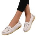 thumbnail image 2 of Vedolay Casual Shoes Women Women's Slip on Loafer Shoes Comfortable Knit Walking Flats Leisure Shoes,Beige 7.5, 2 of 5