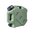 thumbnail image 1 of Contenedor de agua con grifo, barril de 15 l, gran capacidad, para transportar agua potable. Verde, 1 of 7