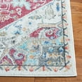 thumbnail image 3 of SAFAVIEH Phoenix Beulah Abstract Area Rug, Red/Ivory, 6'7" x 6'7" Square, 3 of 8