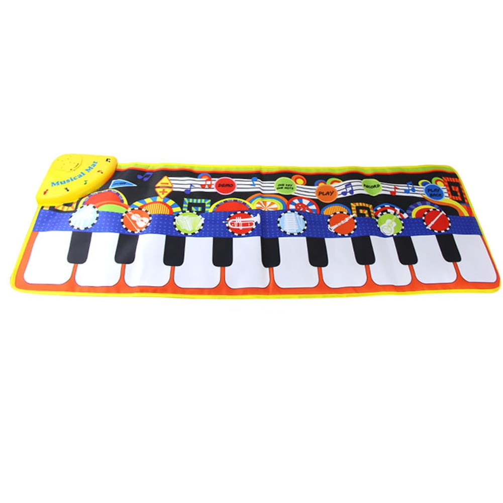 Details about   Electronic Kids Educational Touch Musical Play Mat Keyboard Piano Fun Gifts Toys 