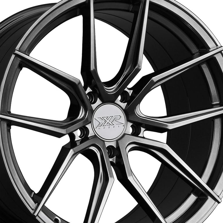 1 X XXR 559 20X8.5 5-4.5 73.1 Hub +38 Offset Chromium Black Wheel