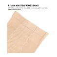 thumbnail image 2 of Gustave 4Pcs Plus Size Silky Sheer Pantyhose 40 Denier High Waisted Control Top Tights Hosiery Elastic Nylon Panty Hose Reinforced Toe for Women, 2 of 8