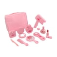 thumbnail image 2 of Set de Maquillaje de 10 Piezas para Juego de Rol, Juguete de Maquillaje de Madera, Set de Salón de Belleza de Madera, Sets de Maquillaje de Princesa P, 2 of 9