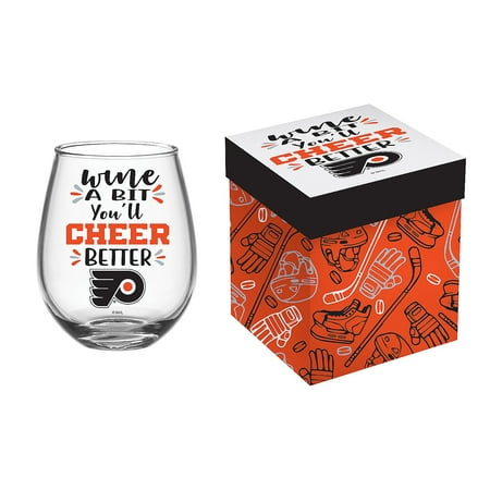 

Philadelphia Flyers 17oz Boxed Stemless Glass