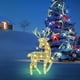 thumbnail image 4 of Adornos De Reno Lámpara DIY Elk Deer Statue Handmake Iron Art Reno Estatua Navidad Decoraciones navideñas, 4 of 7