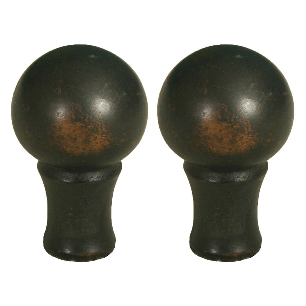 Royal Designs Small Ball Lamp Finial for Lamp Shade Oil Rubbed Bronze