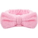 thumbnail image 1 of SpaMakeup Headbands Coral Fleece Elastic Headband Washing Face Hair Wrap for Washing Face Shower Sports Beauty Skincare (pink), 1 of 4