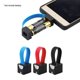 thumbnail image 2 of Cargador de teléfono de emergencia portátil magnético Aa con batería Microusb, rojo Feliz Sencillez, 2 of 5