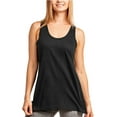 thumbnail image 2 of 4 Pack Women's Tank Tops 100% Cotton Loose Fit Sleeveless Solid Color Workout Causal Breathable Athletic Yoga Basic Comfort Womenswear, 2 of 4