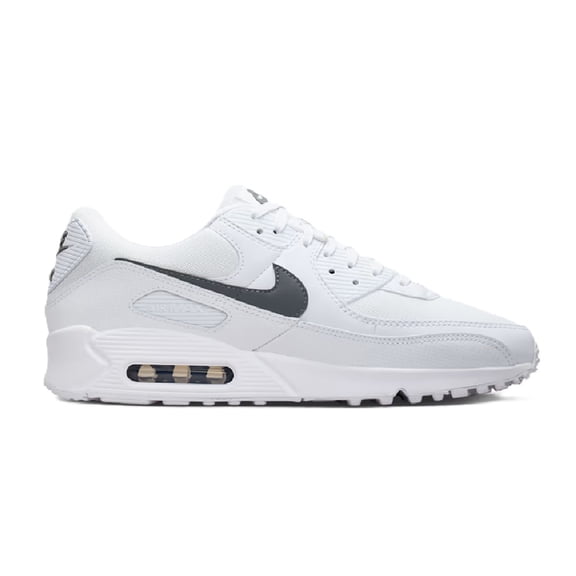 Men's Nike Air Max 90 White/Smoke Grey-White (IM9616 100) - 12