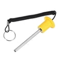 thumbnail image 1 of Pin de Gimnasio, Pin de Pila de Pesas para Entrenamiento de Fuerza, Reemplazo de Equipos de Levantamiento con Cuerda de Tracción 0.3 x 3.9 Pulgadas y Amarillo para (Hogar/Gimnasio), 1 of 7