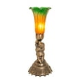 thumbnail image 5 of Meyda Tiffany - 11009 - One Light Mini Lamp - Twin Cherub - Antique Copper, 5 of 7