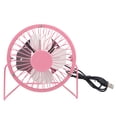 thumbnail image 3 of Mini Desk Fan, Silent 92cm Cable 360° Rotation Personal Air Cooler Portable  For  Pink,Blue, 3 of 8