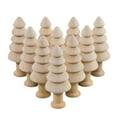 thumbnail image 6 of 10Pcs Easter Unfinished Wood Ornaments Creative Art Drawing Toy Decorative Wooden Crafts for Bedside Festivals Dining Room Party Restaurant , 2.5cmx6.3cm, 6 of 8